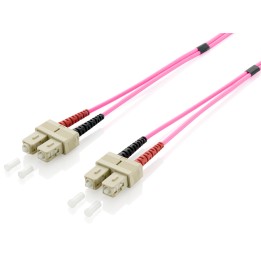 Fibra Óptica EQUIP SC/M a SC/M 1m Violeta (EQ255521)