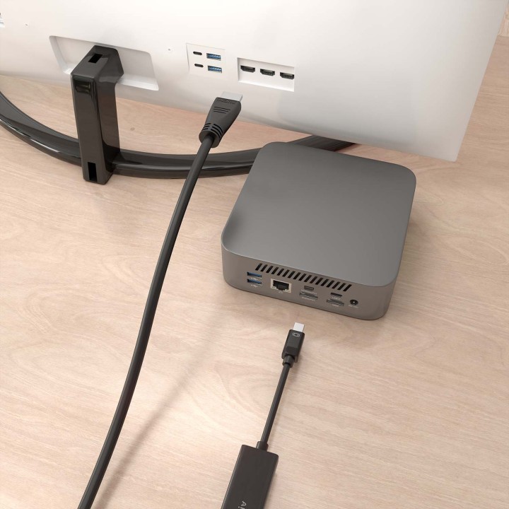 Conversor AISENS MiniDP/M a HDMI/M 5m Negro (A125-0890)