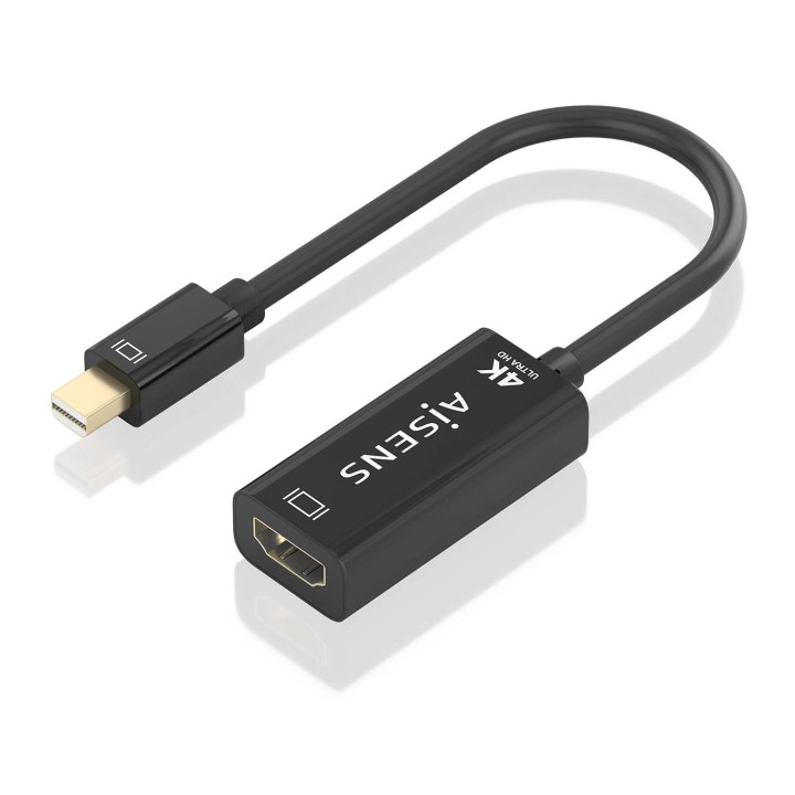 Cable AISENS Mini DP/M a HDMI/H 15cm Negro (A125-0904)