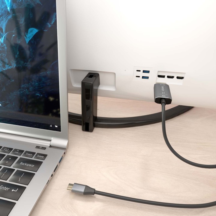 Conversor AISENS USB-C/M a DP/M 1.8m Negro (A109-0880)