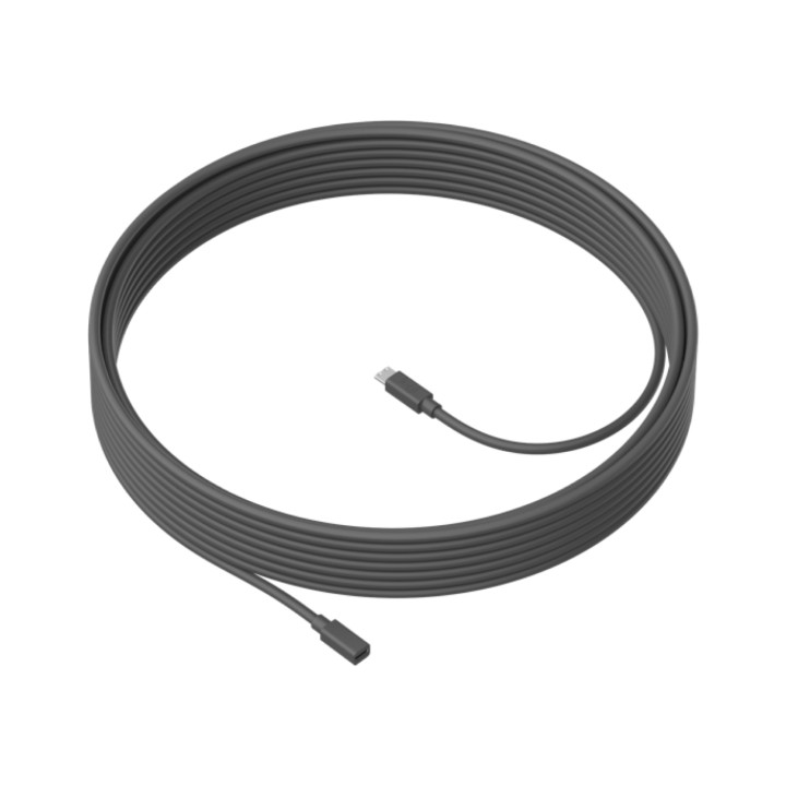 Cable Extensión LOGITECH MeetUp 10m Negro (950-000005)