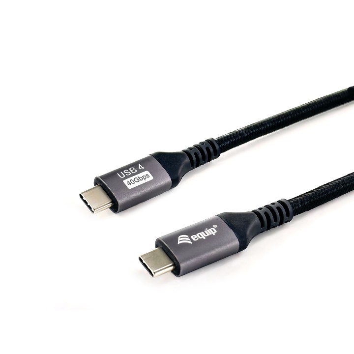 Cable EQUIP USB-C 4.0/M a USB-C/M 1.2m 240W (128381)