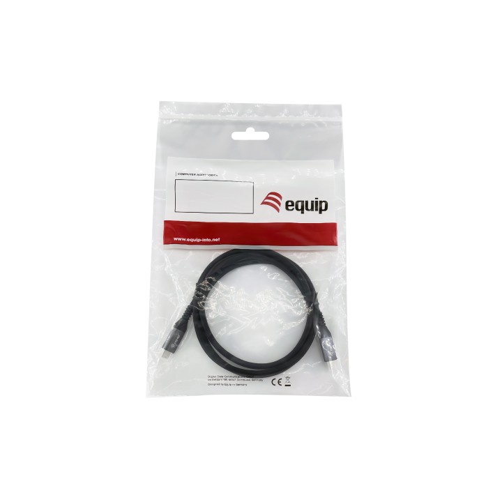 Cable EQUIP USB-C 4.0/M a USB-C/M 1.2m 240W (128381)