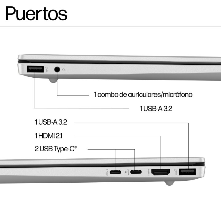 HP 16-af0023ns Ultra5 16Gb 512Gb 16" W11 Azul (A51S4EA)