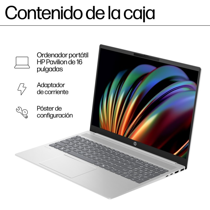 HP 16-af0023ns Ultra5 16Gb 512Gb 16" W11 Azul (A51S4EA)