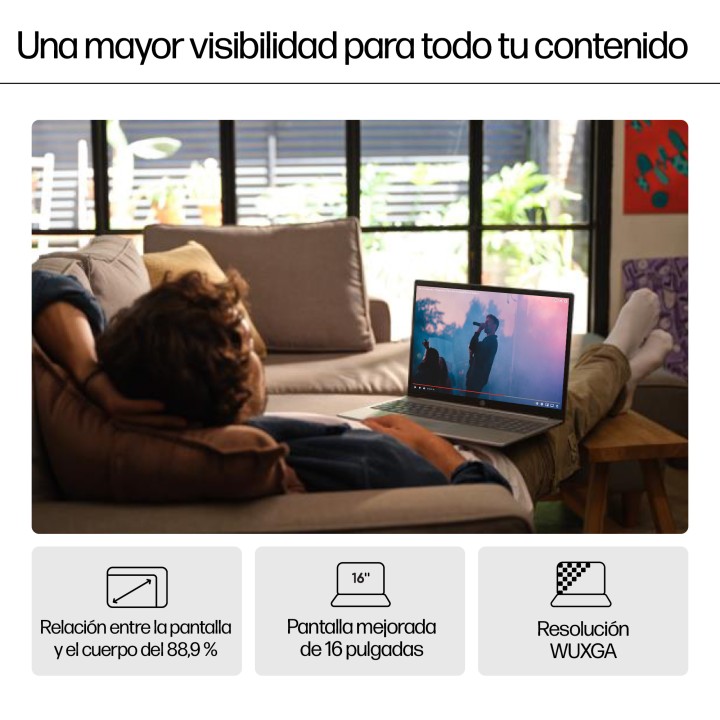HP 16-af0023ns Ultra5 16Gb 512Gb 16" W11 Azul (A51S4EA)