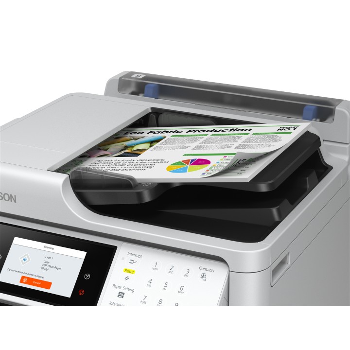 Multif Epson EM-C800RDWF A4 Color Blanca (C11CK19401)
