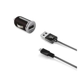 Cargador de Coche CELLY 1xUSB-A Cable mUSB (CCUSBMICRO)