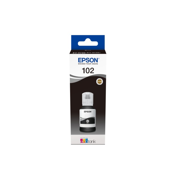 Tinta Epson Ecotank 102 Negro 127ml (C13T03R140)