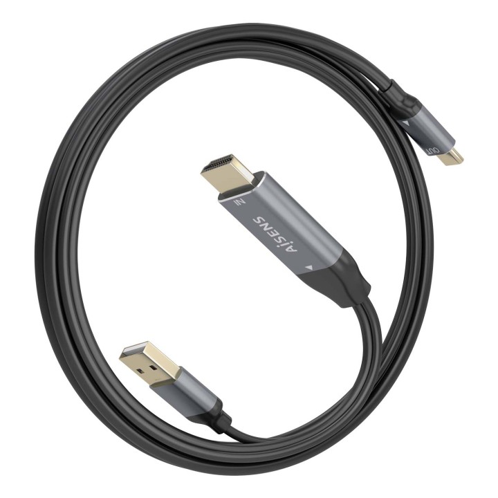 Conversor AISENS HDMI 2.0/USB-A/M a USB-C/M (A109-0871)