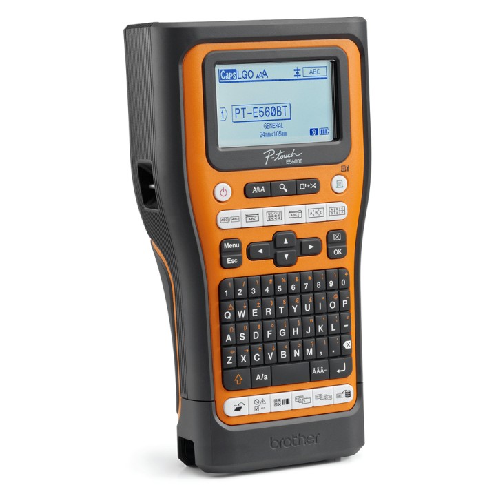 Rotuladora Electrónica BROTHER USB/BT Negra (PT-E560BT)