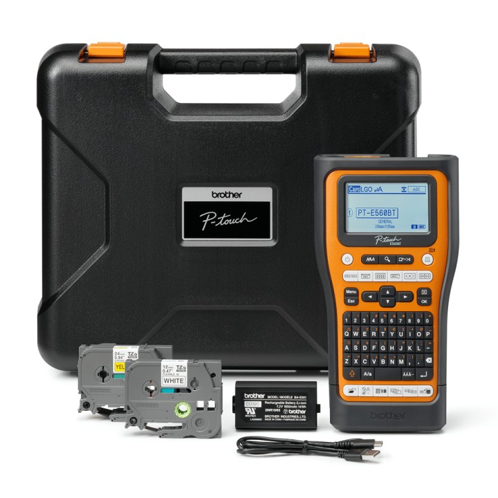 Rotuladora Electrónica BROTHER USB/BT Negra (PT-E560BT)