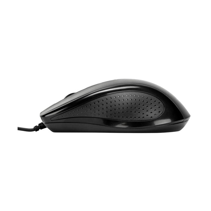 Ratón TARGUS Óptico USB-A 1000dpi Negro (AMU81AMGL)