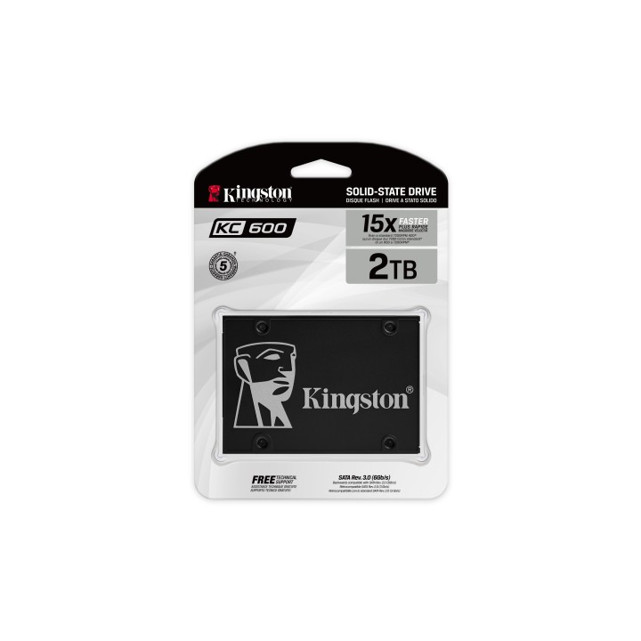 SSD Kingston K600 2.5" 2Tb SATA3 3D (SKC600/2048G)
