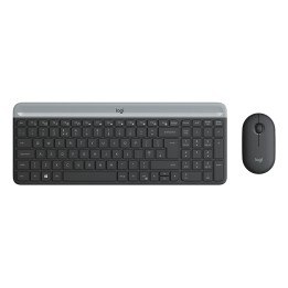 T+Ratón LOGITECH MK470 RF 1000dpi Negro (920-009198)
