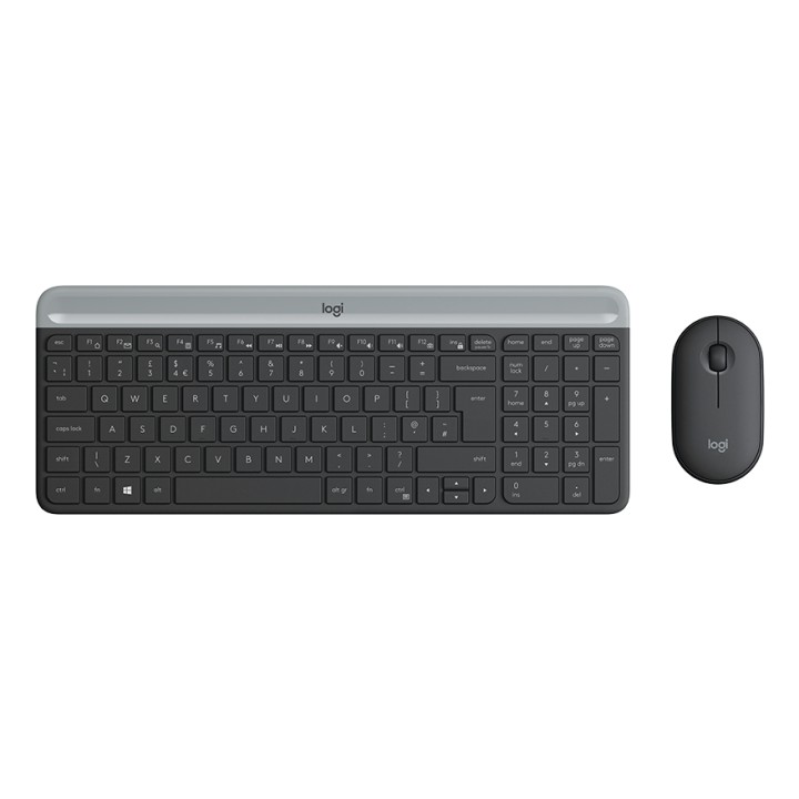 T+Ratón LOGITECH MK470 RF 1000dpi Negro (920-009198)