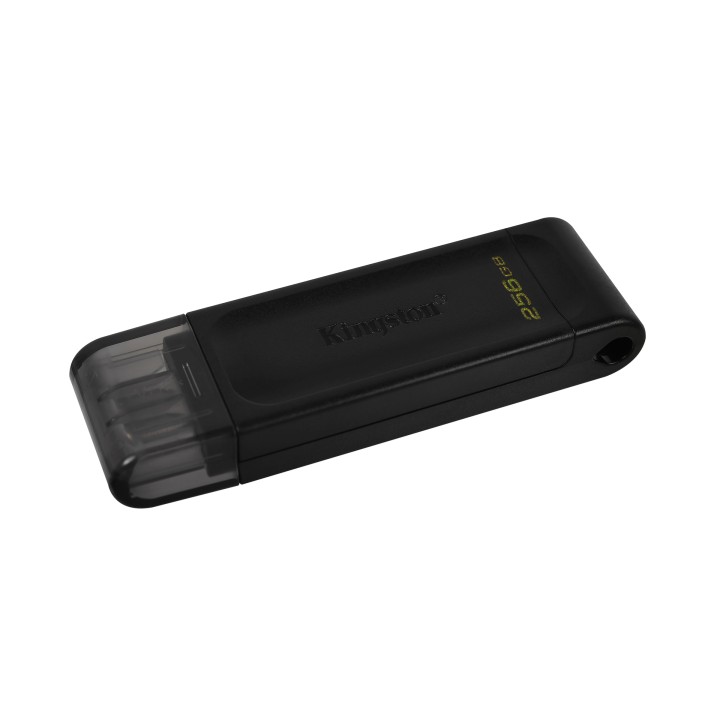 Pendrive Kingston DT 70 256Gb USB-C Negro (DT70/256GB)