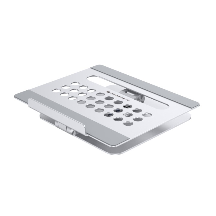 Dock Station CONCEPTRONIC con Soporte Plata (DONN27G)