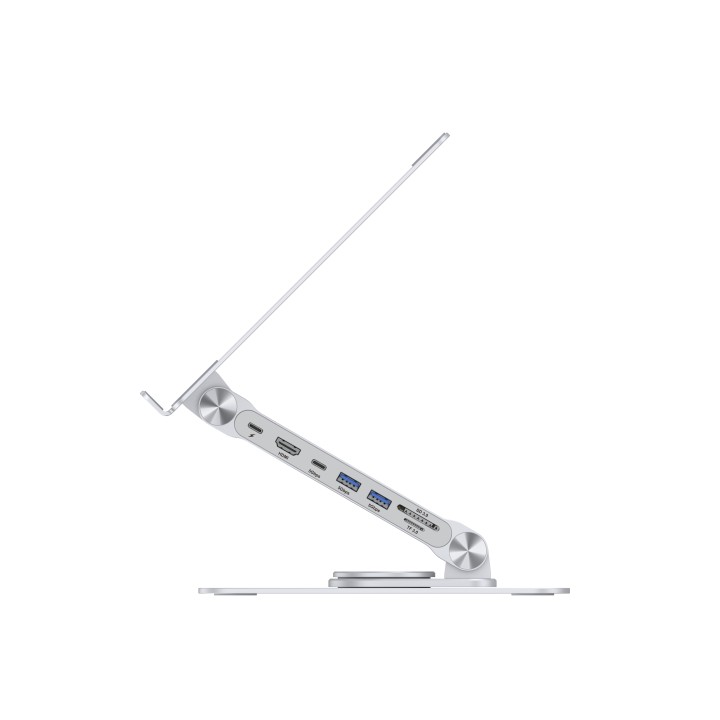 Dock Station CONCEPTRONIC con Soporte Plata (DONN27G)