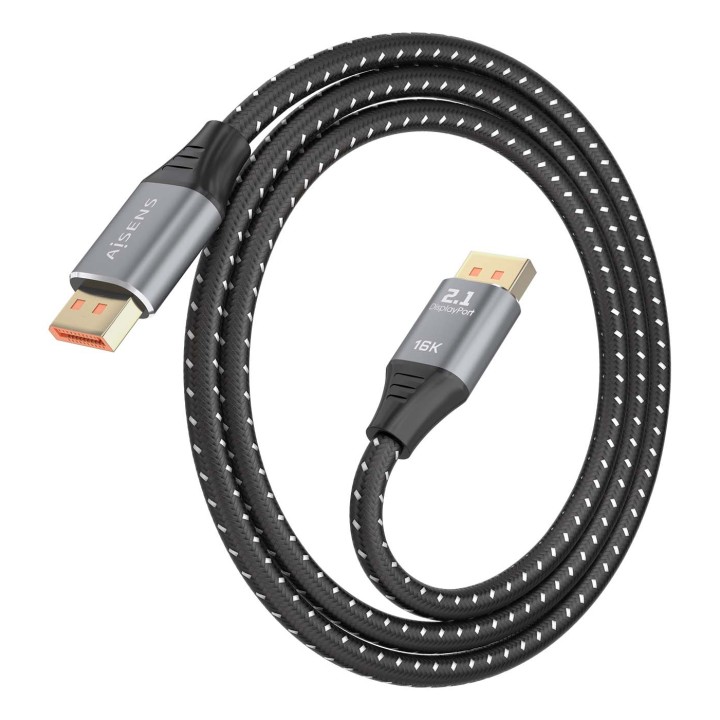 Cable AISENS DP 2.1 16K/M a DP/M 1m Negro (A158-0901)