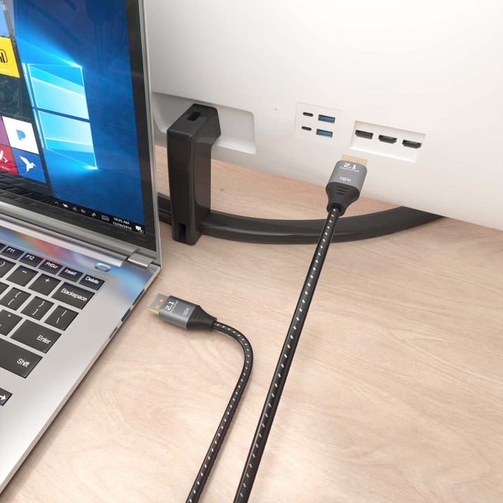 Cable AISENS DP 2.1 16K/M a DP/M 1m Negro (A158-0901)