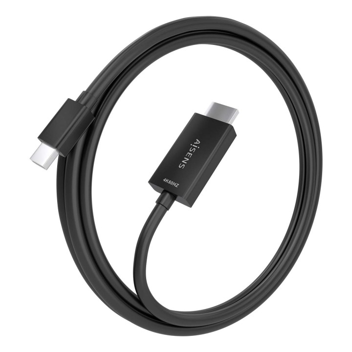 Cable AISENS Mini DP/M a HDMI/M 2m Negro (A125-0888)