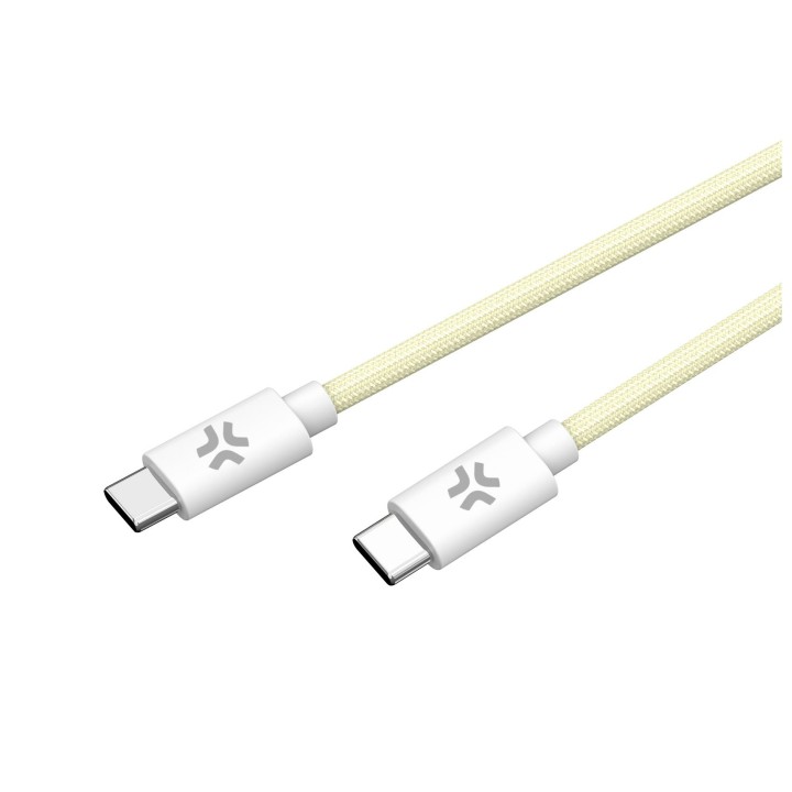 Cable CELLY USB-C a USB-C 1.5m Amarillo(USBCUSBCCOTTYL)