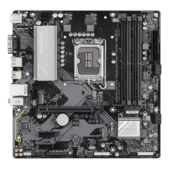 GIGABYTE B760M D3HP DDR4: (1700) 4DDR4 VGA HDMI mATX
