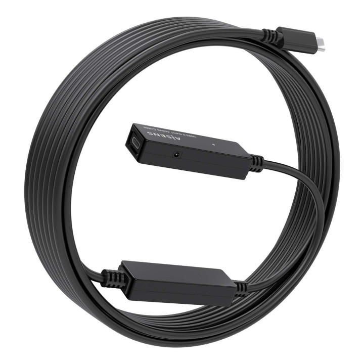 Cable AISENS USB-C/M a USB-C/H 10m Negro (A107-0870)