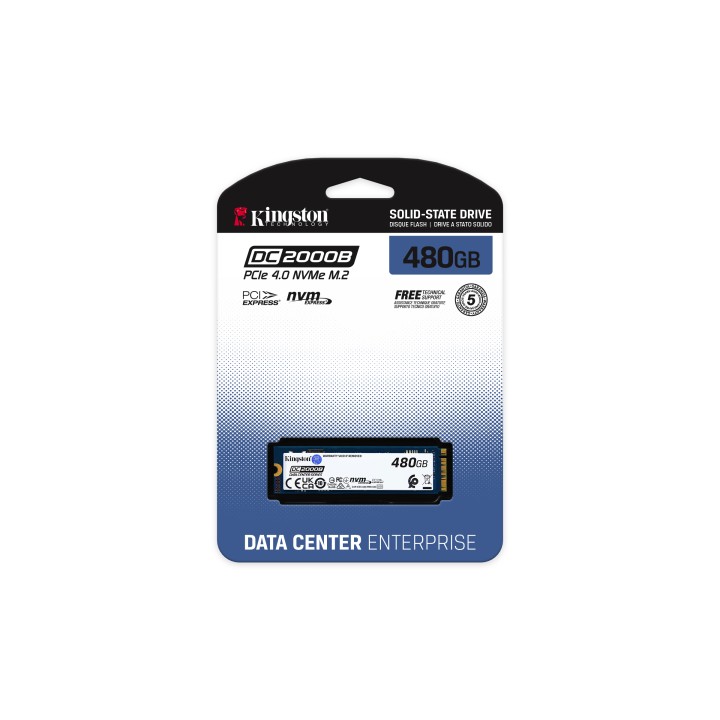 SSD Kingston 480Gb M.2 2280 NVMe 3D (SEDC2000BM8/480G)
