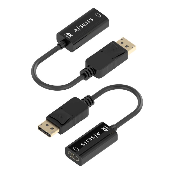 Conversor AISENS DP/M a HDMI/H 15cm Negro (A125-0905)