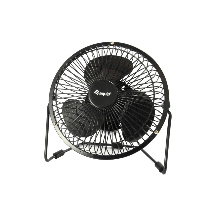 Ventilador de Mesa EQUIP Life 6" USB Negro (EQ245420)