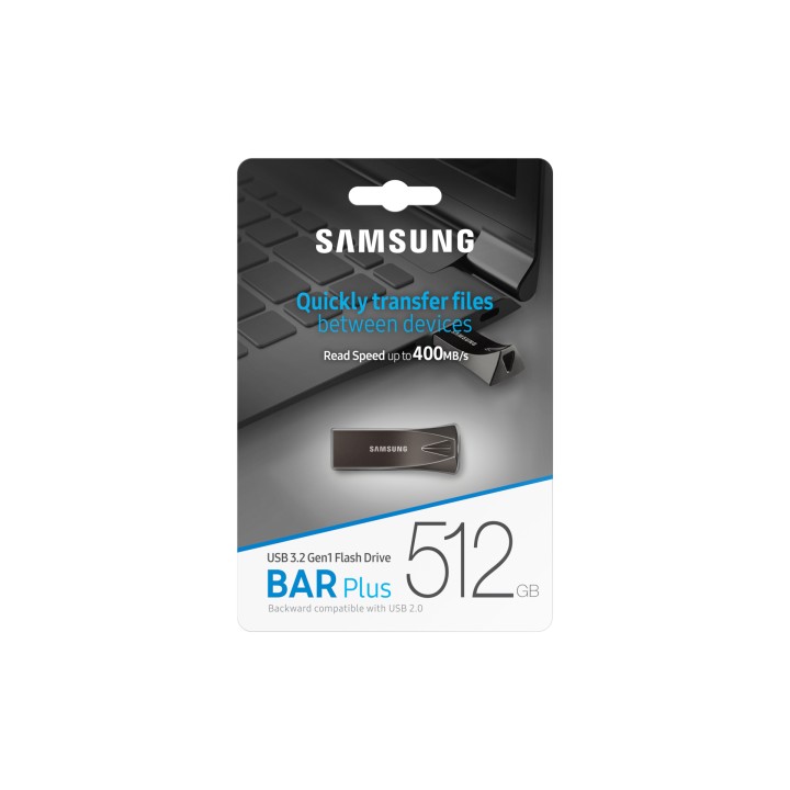 Pendrive Samsung Bar Plus 512Gb USB3.0 (MUF-512BE4/APC)