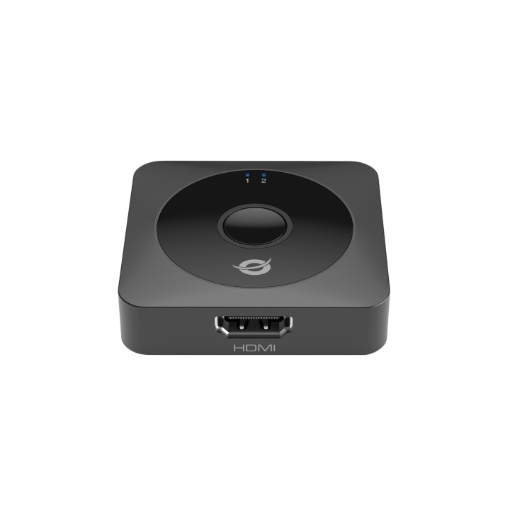 Switch CONCEPTRONIC 2xHDMI 4K/60Hz Negro (SELENE01B)