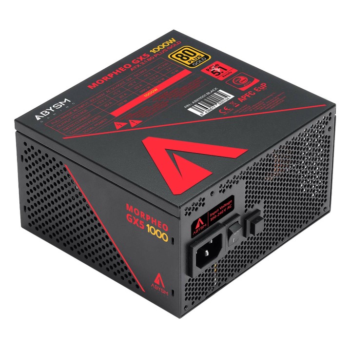 Fuente Abysm Morpheo GX5 ATX 1000W 80+ Gold (AB211001)