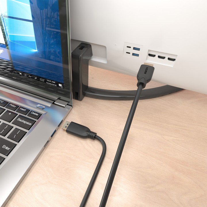 Conversor AISENS DP/M a HDMI/M 5m Negro (A125-0920)