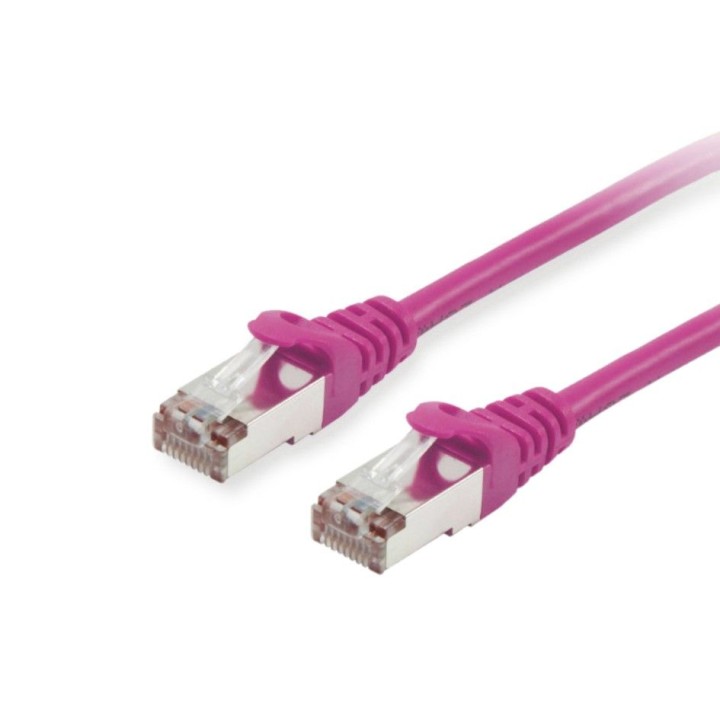 Latiguillo EQUIP Cat.6 S/FTP 3m Púrpura (EQ605552)