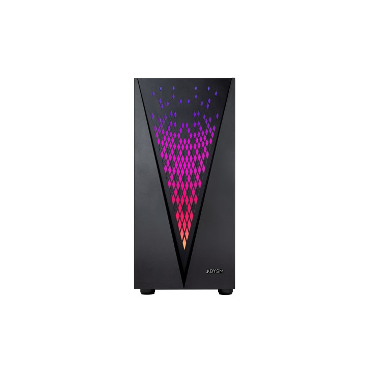 Caja Abysm Danube Kolpa ARGB ATX Negra (AB812109)