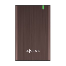 Caja AISENS HDD 2.5" SATA USB 3.0 Marrón (ASE-2525BWN)