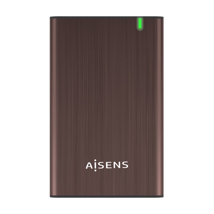 Caja AISENS HDD 2.5" SATA USB 3.0 Marrón (ASE-2525BWN)