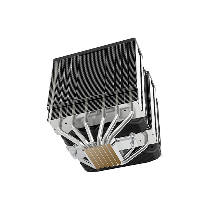 Ventilador Mars Gaming ARGB PWM 2x120mm Negro (MCPUXU6)