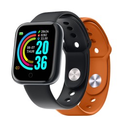 Smartwatch CELLY 1.44" BT Negro/Naranja (TRAINERBEATOR)