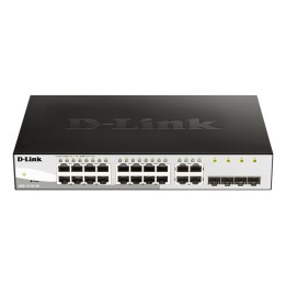 Switch D-Link 16xRJ45 GbE 4SFP Rack 1U (DGS-1210-20/E)