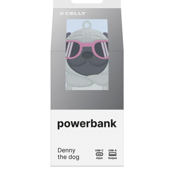 PowerBank CELLY 2600mAh 5W USB-C Perro (PBDOG)