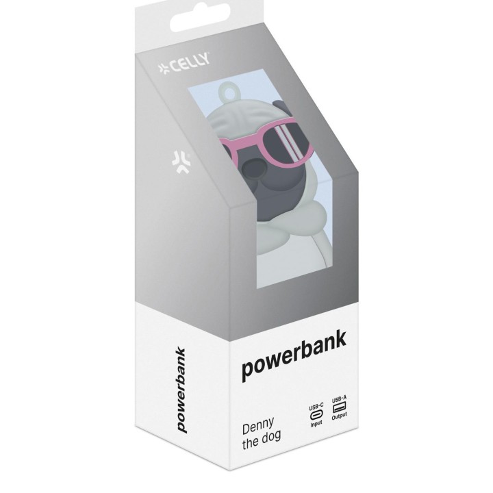PowerBank CELLY 2600mAh 5W USB-C Perro (PBDOG)