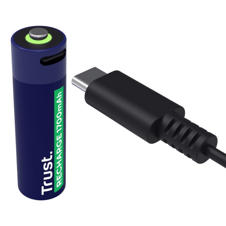 Pilas Trust Recargables AA 2 Unidades (25584)