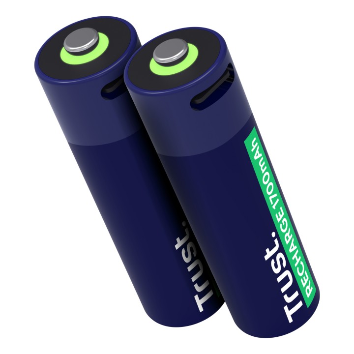 Pilas Trust Recargables AA 2 Unidades (25584)