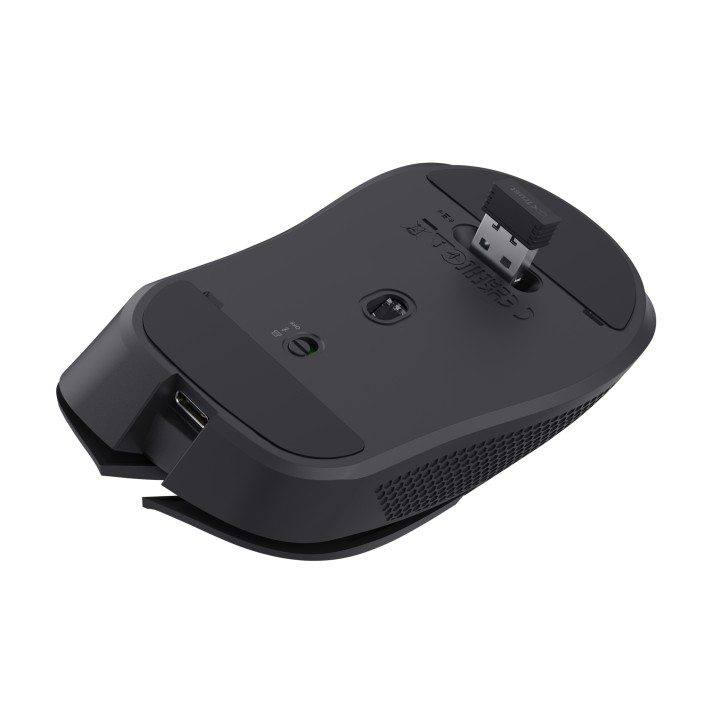 Ratón Gaming Trust GXT 931 Ybar Láser BT Negro (25330)