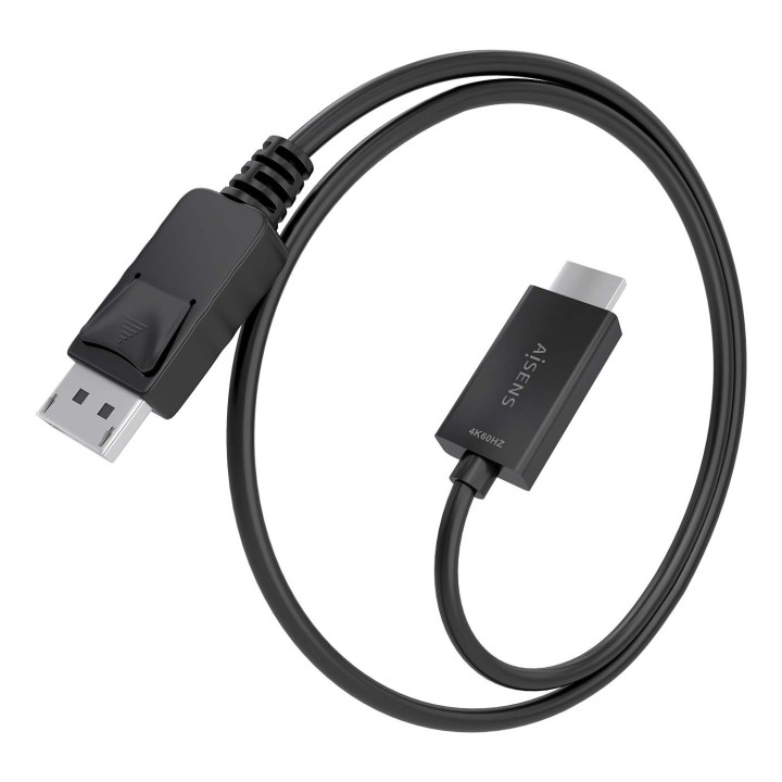 Cable AISENS DP/M a HDMI/M 1m Negro (A125-0892)
