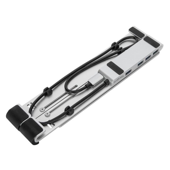 Base Targus 15.6" con Hub 4xUSB-A Plata (AWU100205GL)